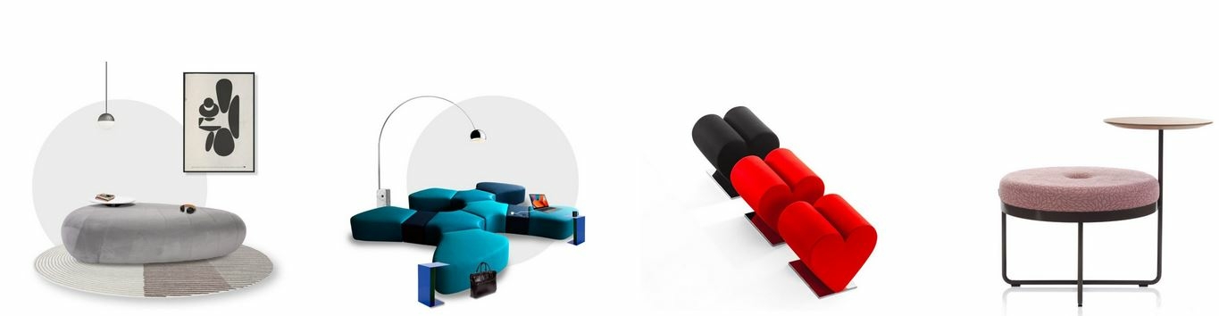 pouf salle d'attente
